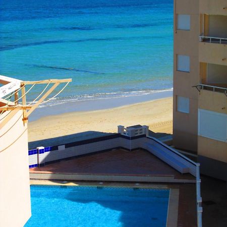 Bright Studio With The Seaview And Swimming Pool Apartment Mũi đất La Manga Ngoại thất bức ảnh